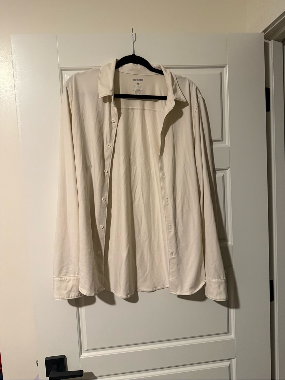 nuuds Cream Collared Shirt